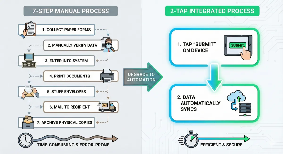 Two-step checkout process