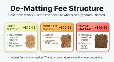 Matted Dog Markup: How Groomers Lose $5,000/Year
