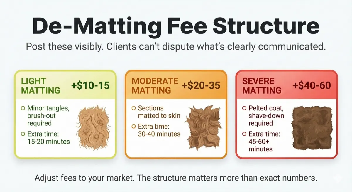 Matting Fee