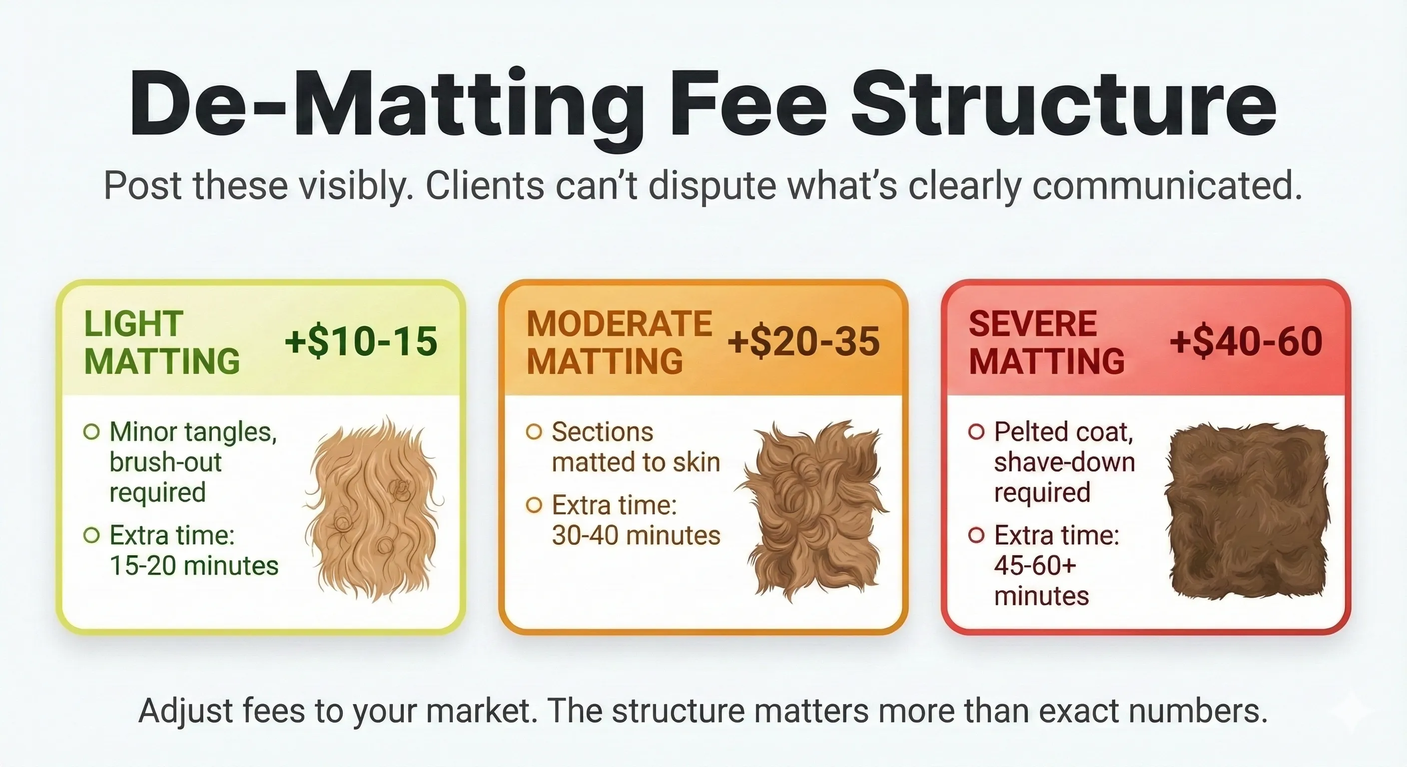 Matting Fee
