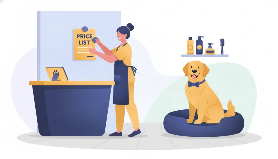 Dog Grooming Price List Template (Free Download)