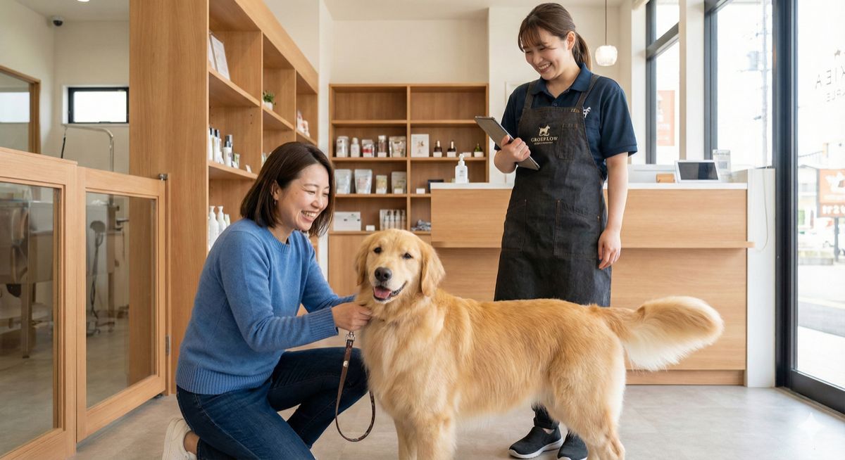 Free dog grooming templates — Packyard